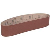 Loops PREMIUM 100mm x 1220mm Sanding Belt - 100 Grit Aluminium Oxide Cloth Backed Loop
