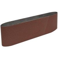 Loops PREMIUM 150mm x 1220mm Sanding Belt - 80 Grit Aluminium Oxide Cloth Backed Loop