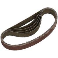 Loops 5 PACK - 30mm x 540mm Sanding Belts - 40 Grit Aluminium Oxide Cloth Backed Loop