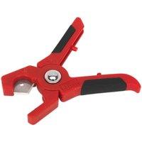 Loops Composite Hose Cutter - 3mm to 14mm Jaw Capacity - Heat Treated Steel Blade in Metallics