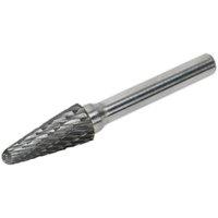 Loops 10mm Tungsten Carbide Rotary Burr Bit - Conical Ball Nose Engraving Milling Tool