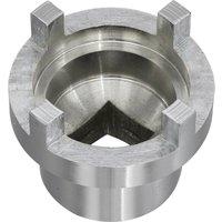Loops 42mm Motorcycle Swingarm Castellated Locknut Socket - 4 Pin / Tooth 1/2" Drive