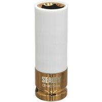 Loops 19mm Alloy Wheel Impact Socket - 1/2" Square Drive - Rim Protect Sleeved Socket