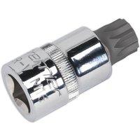 Loops M16 x 55mm Spline SECURITY Socket Bit - 1/2" Sq Drive - For Audi & VW Gearbox