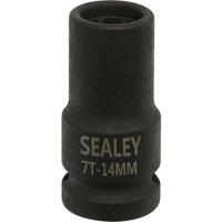 Loops 14mm Brake Caliper Socket - 1/2" Sq Drive - 7-Point Profile - for VAG Vehicles