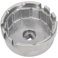 Loops 64.5mm Oil Filter Cap Wrench - 3/8" Sq Drive - Aluminium Alloy - For Toyota