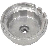 Loops 64.5mm Oil Filter Cap Wrench For Toyota/Lexus - 3/8" Sq Drive - Aluminium Alloy