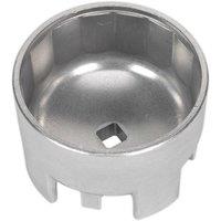 Loops 87mm Oil Filter Cap Wrench - 16 Flutes - 1/2" Sq Drive - Aluminium Alloy