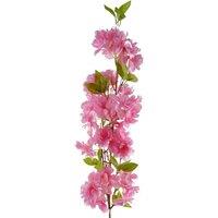 Leaf Artificial 100cm Pink Artificial Blossom Stem