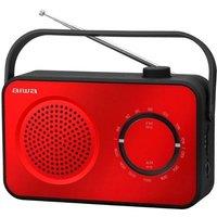 Aiwa R-190 AM/FM Portable Radio in Red