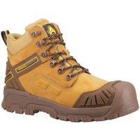 Amblers Men's 'Ignite' Waterproof Safety Footwear in Camel | Size: 8