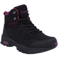 Hi-Tec Women's 'Jackdaw Mid WP' Hiking Boots in Black | Size: 8