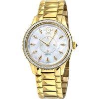 GV2 Women's Siena, Swiss Quartz Watch, White MOP Dial, 316L Stainless Steel, & Sapphire Crystal