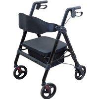Loops Heavy Duty Aluminium Bariatric Rollator - 8 Inch Wheels - 181kg Weight Limit