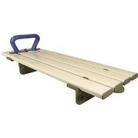 Loops High Quality Slatted Plastic Bath Board Table with Handles - 660mm Width