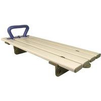 Loops High Quality Slatted Plastic Bath Board Table with Handles - 710mm Width