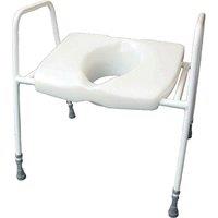Loops Bariatric Toilet Seat & Frame - Height Adjustable - 254kg Weight Limit
