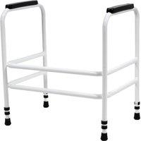 Loops Height Adjustable Bariatric Toilet Frame - Free Standing - 254kg Weight Limit