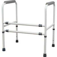Loops Free Standing Toilet Frame - Adjustable Height & Width - 190kg Weight Limit