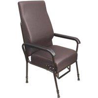 Loops Height Adjustable Easy Riser Lounge Chair - Spring Action Assisted Riser - Brown