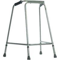 Loops Lightweight Aluminium Walking Frame - 680 to 780mm Adjustable Height - Small