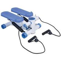 Loops Mini Exercise Stepper with LED Display & Training Ropes - Anti Slip Pedals