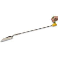 Loops Ergonomically Long Handled Garden Trowel - Reduces Wrist Stress - Gardening Aid