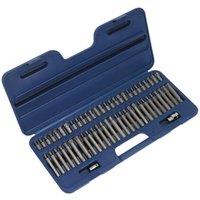 Loops 56pc TRX-Star SECURITY / Hex / Spline Socket Bit Set - 3/8 & 1/2 Square Drive