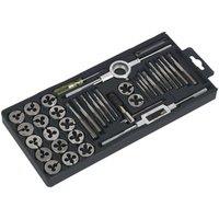 Loops 40pc Metric Tap & Split Die Set - M3 to M12 - Manual Bar & Socket Threading Tool