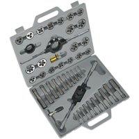 Loops 45pc Metric Tap & Split Die Set - M6 to M24 - Manual Bar & Socket Threading Tool