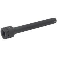 Loops 250mm Steel Impact Extension Bar - 3/4 Sq Drive - Spring-Ball Socket Retainer in Metallics