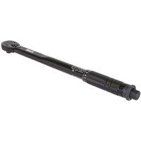 Loops Calibrated Micrometer Torque Wrench - 3/8 Sq Drive - Flip Reverse - Black