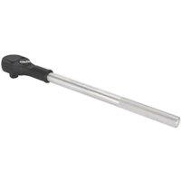 Loops 500mm 24-Tooth Flip Reverse Ratchet Wrench - 3/4 Inch Sq Drive - Pear-Head