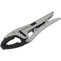 Loops 250mm Extra-Wide Opening Locking Pliers - 90mm Jaw Capacity - Chrome Molybdenum