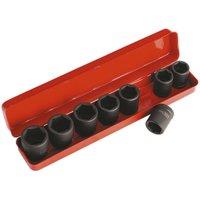 Loops 8 Piece PREMIUM Impact Socket Set - 3/4 Sq Drive - High Torque - Chromoly Steel in Metallics