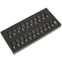 Loops 22pc TRX Star / Hex Key / Spline Socket Bit Set 3/8 Square Drive - PREMIUM BITS