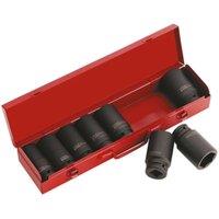 Loops 8 Piece PREMIUM Impact Socket Set - 3/4 Sq Drive - Deep Sockets - High Torque