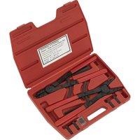 Loops 400mm Heavy Duty Circlip Pliers Set - Internal & External - 85mm Max Spread
