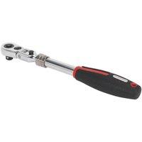 Loops Extendable Ratchet Wrench - 3/8 Sq Drive - Locking Flexi-Head - 72-Tooth Action