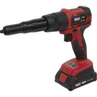 Loops Premium Cordless Riveter 20V 2Ah Lithium Ion Adjustable Nozzle 9000N Power Tool