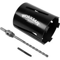 Loops 127mm x 150mm - Dry Diamond Core Drill Hole Saw - Hex Drive Adaptor - Drill Bit