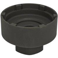 Loops 101mm Groove Axle Nut Socket - 6 Stud 3/4 Sq Drive Bit - For MAN & Mercedes