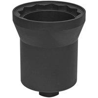 Loops 95mm Axle Nut Socket - 12 Pt 36mm Hex Drive - Forged Impact Bit - For Mercedes