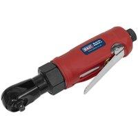 Loops Compact Air Ratchet Wrench - 1/4 Sq Drive - 1/4 BSP - Finger Operated Trigger