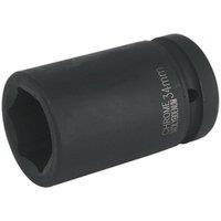 Loops 34mm Forged Deep Impact Socket - 1 Inch Sq Drive - Chromoly Wrench Socket