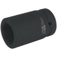 Loops 35mm Forged Deep Impact Socket - 1 Inch Sq Drive - Chromoly Wrench Socket