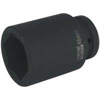 Loops 46mm Forged Deep Impact Socket - 1 Inch Sq Drive - Chromoly Wrench Socket