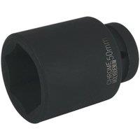 Loops 50mm Forged Deep Impact Socket - 1 Inch Sq Drive - Chromoly Wrench Socket