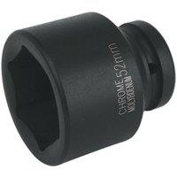 Loops 52mm Forged Impact Socket - 1 Inch Sq Drive - Chromoly Impact Wrench Socket