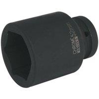 Loops 52mm Forged Deep Impact Socket - 1 Inch Sq Drive - Chromoly Wrench Socket